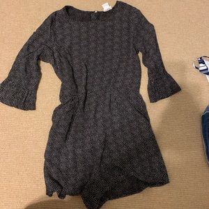 Urban Outfitters dotted-patterned romper